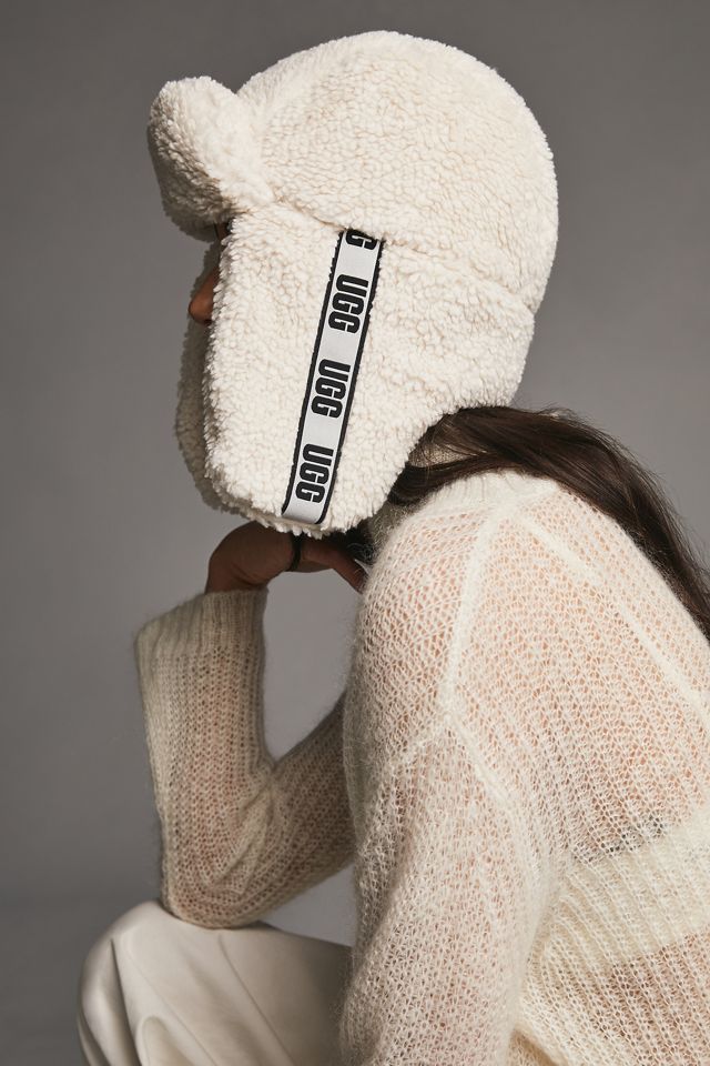 UGG Sherpa Puff Trapper Hat #1