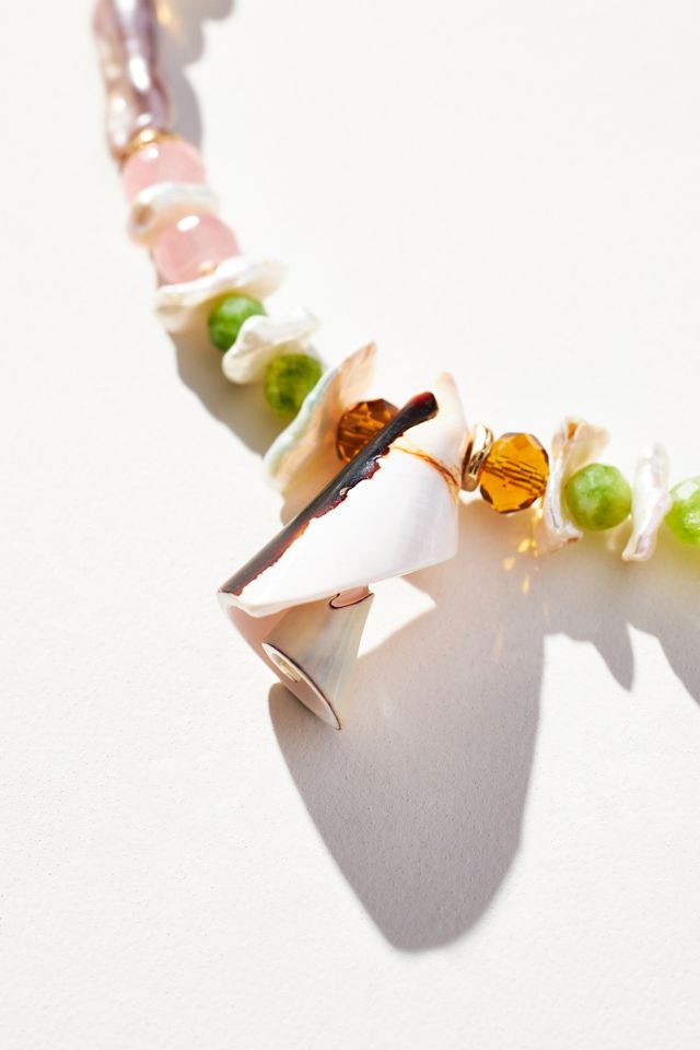 Beaded Pastel Necklace #2