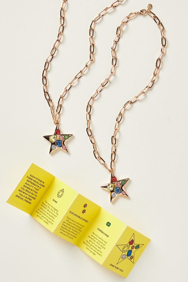 Super Smalls Twin Stars BFF Necklace Set #1
