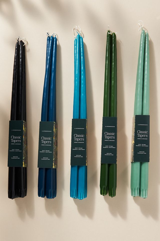 18" Classic Taper Candles, Set of 4 #1