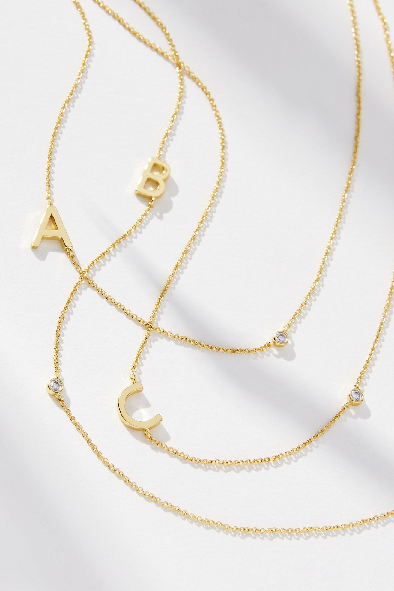 Personalized Touch Monogram Necklace