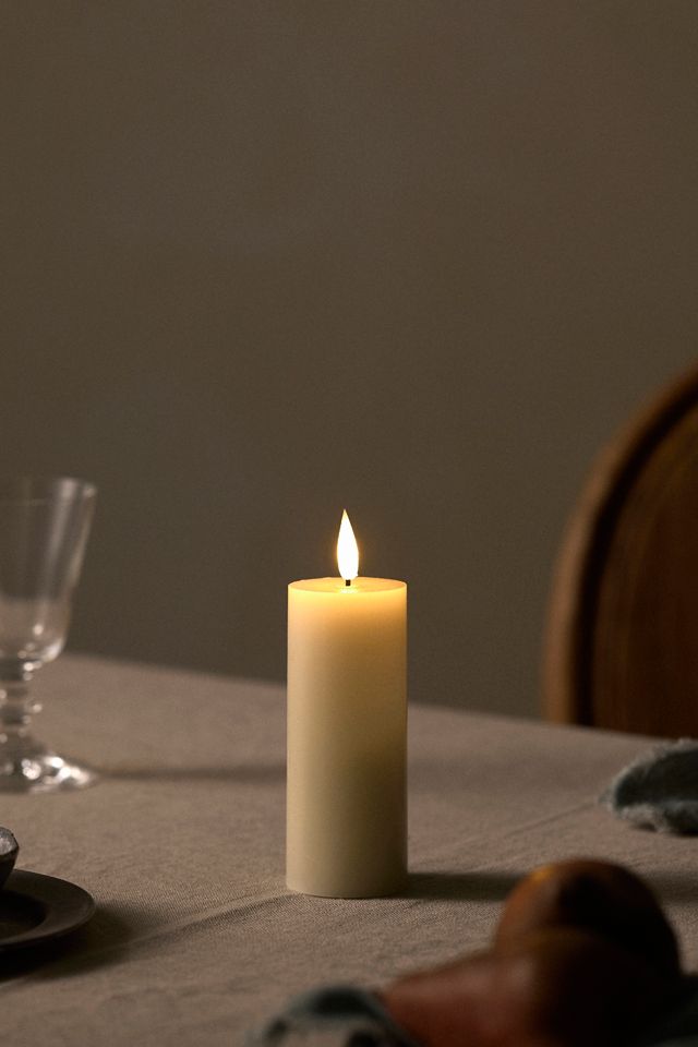 Stargazer Flameless Pillar Candle #20