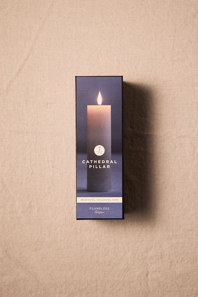 Stargazer Flameless Pillar Candle #15