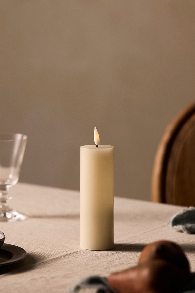 Stargazer Flameless Pillar Candle #16