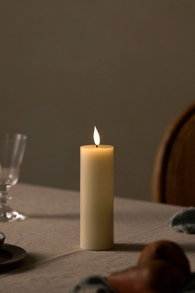 Stargazer Flameless Pillar Candle #17