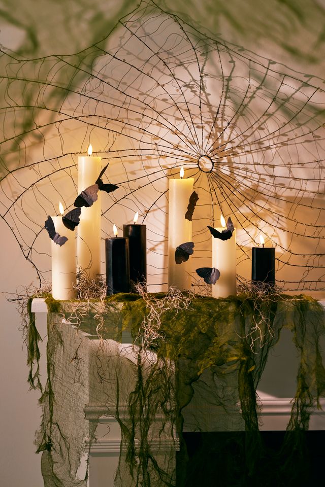 Stargazer Flameless Pillar Candle #22
