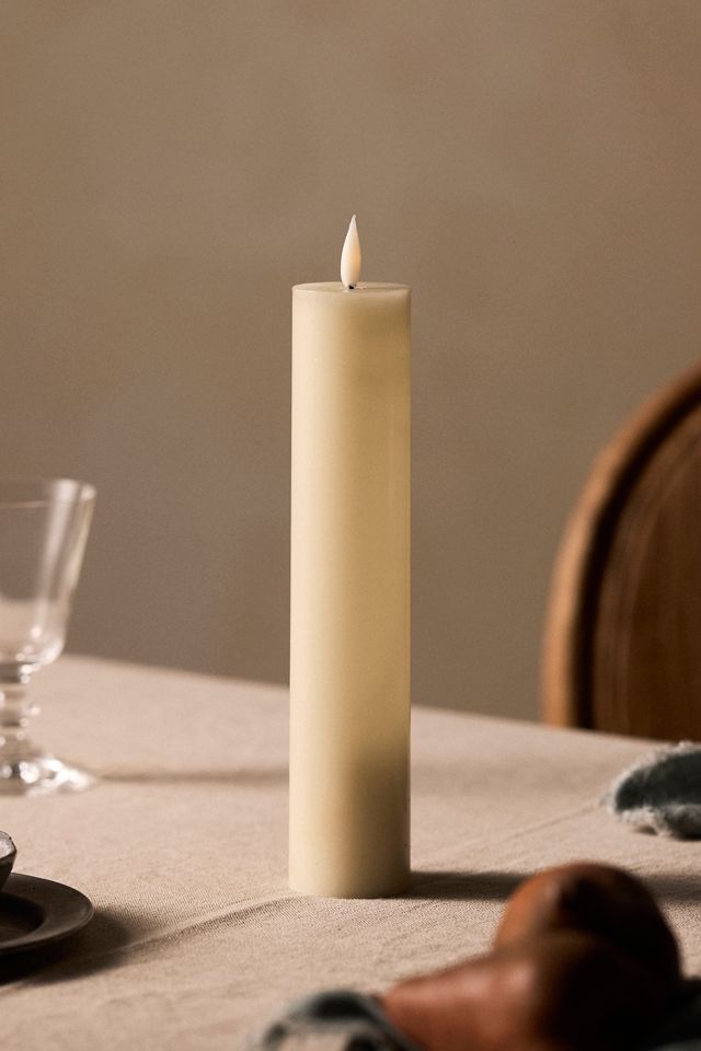 Stargazer Flameless Pillar Candle #10