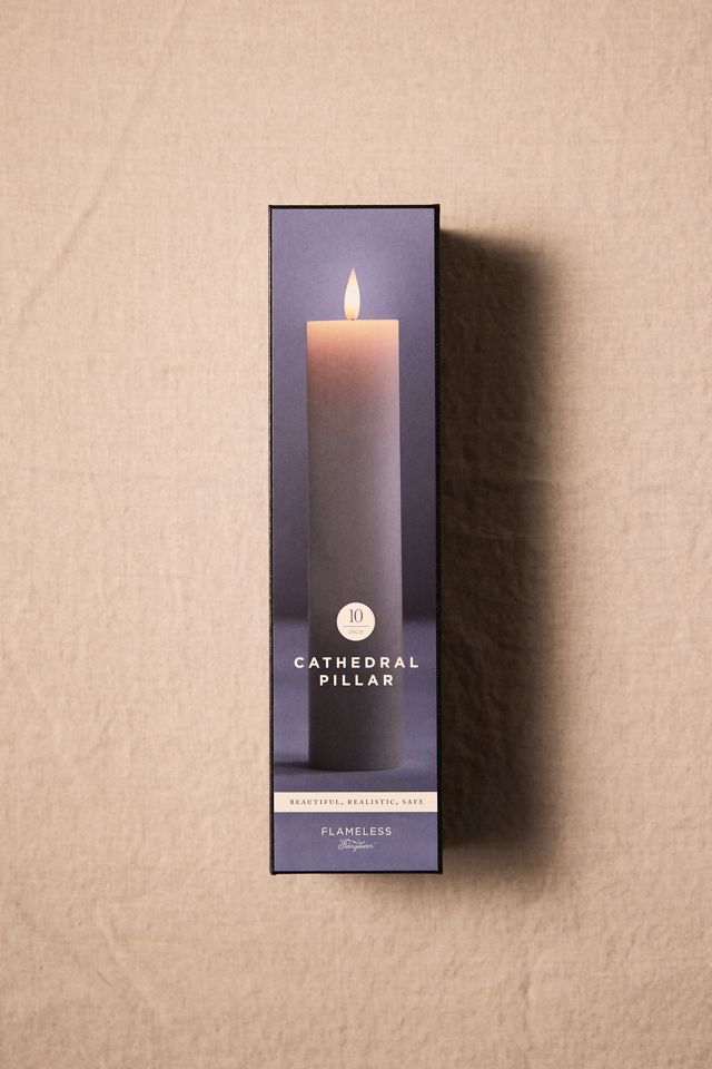 Stargazer Flameless Pillar Candle #12