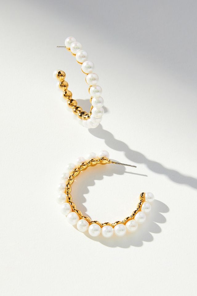 Anthropologie deals hoop earrings