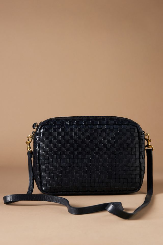 Clare V. Marisol Diagonal Woven Bag