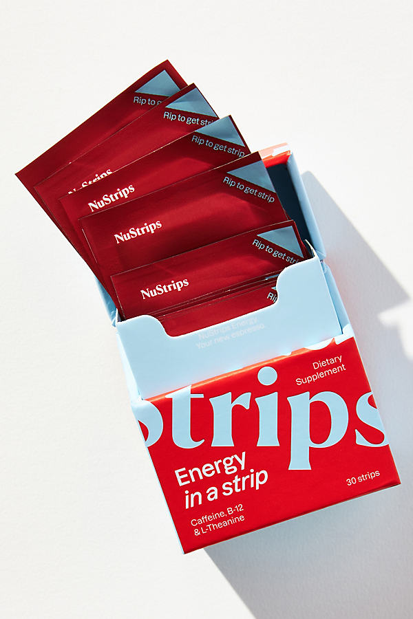 Nustrips Energy In A Strip In Red