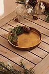 Antiqued Brass Decorative Tray #1