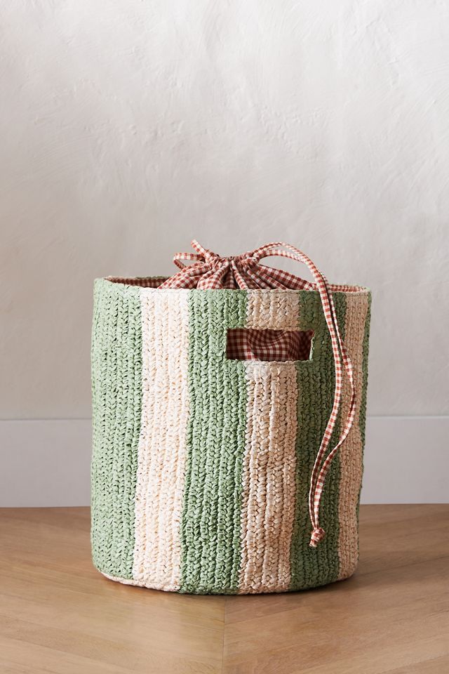 Alder Raffia Basket #1