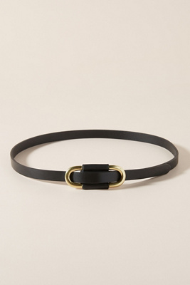 By Anthropologie Skinny Belt In Black