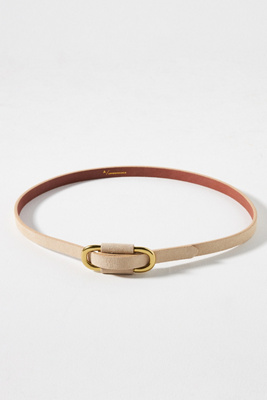 By Anthropologie Skinny Belt In Beige