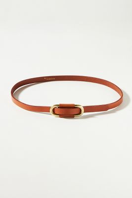 By Anthropologie Skinny Belt In Yellow