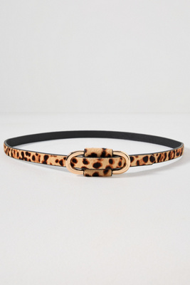 By Anthropologie The Blake Skinny Belt In Brown