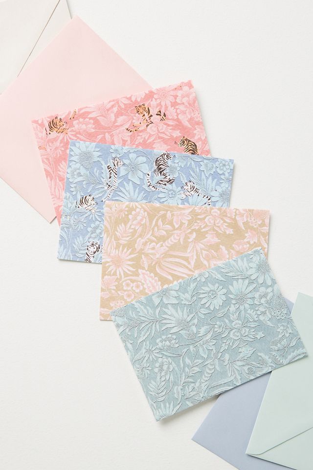 Tiger-Print Boxed Card Set #1