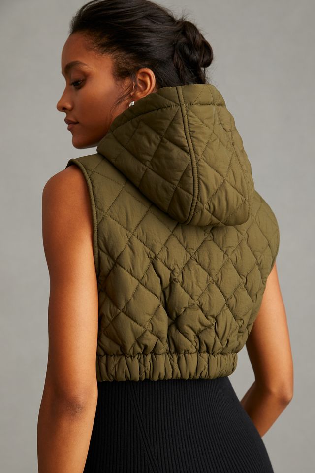 By Anthropologie Cropped Puffer Vest #1