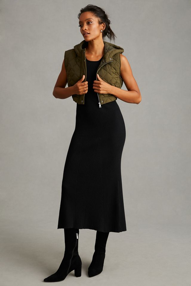 By Anthropologie Cropped Puffer Vest #4