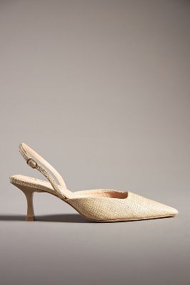 Reformation Whitnee Slingback Heels