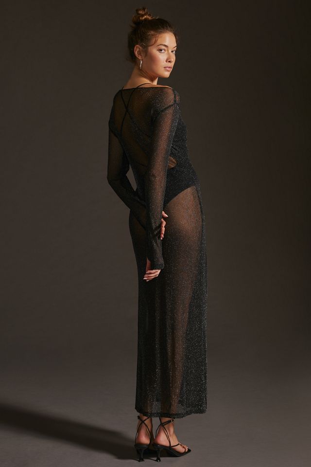 Hutch Sheer Maxi Dress #4