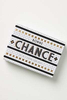 Bistro Tile Bonne Chance Playing Cards