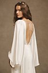 Willowby by Watters Sorvette Long-Sleeve Satin Wedding Gown #4