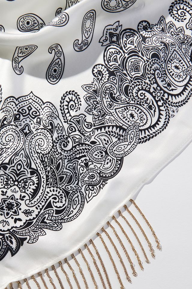 Fringed-Bandana Scarf Necklace #2