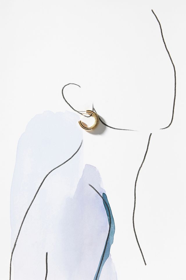 Western Metallic Earrings #2