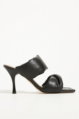 ALOHAS ALOHAS TWIST-STRAP HEELS