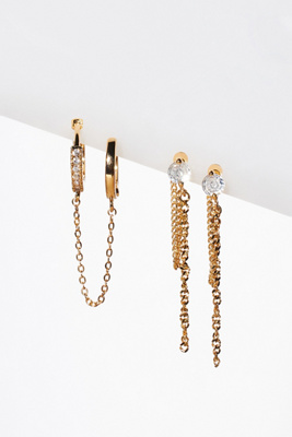 EXPEN Irregular Women Earrings Temperament Korean Style Earrings...