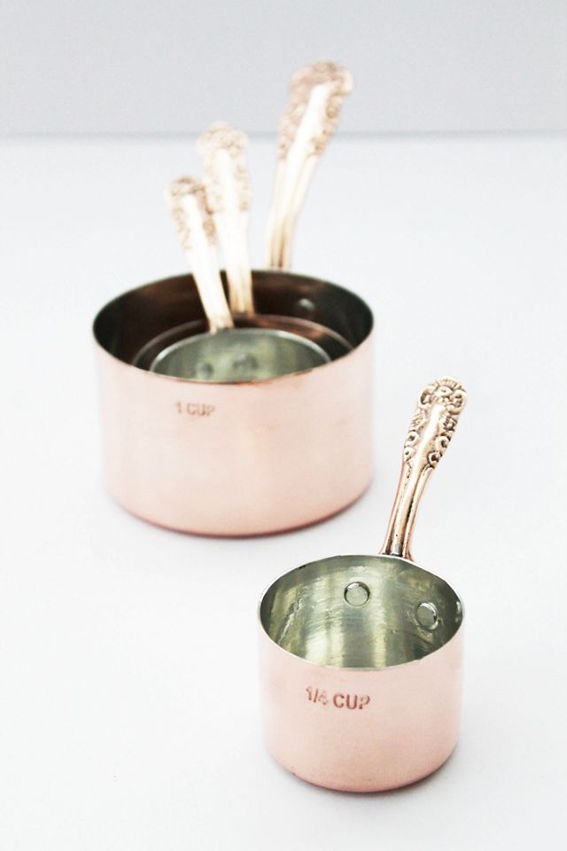 Copper Measuring Cup Set – Plcium