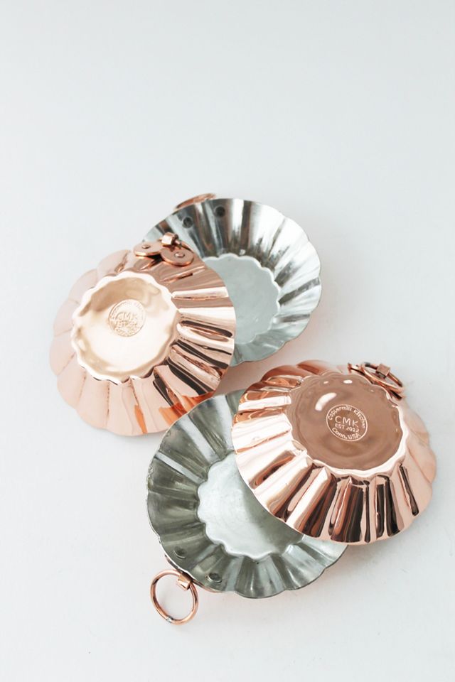 Coppermill Kitchen Vintage Inspired French Tartlet Moulds Set #1