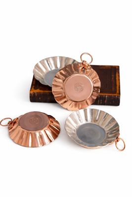 Coppermill Kitchen Vintage Inspired French Tartlet Moulds Set