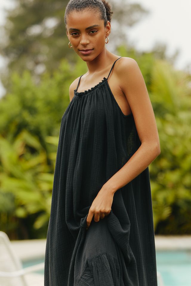 The Malika Gauze Maxi Dress by Celandine #2