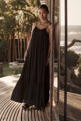 Robe en gaze Malika par Anthropologie par taille: XS - Celandine - Modalova