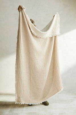 Terrain Gauzy Reversible Throw
