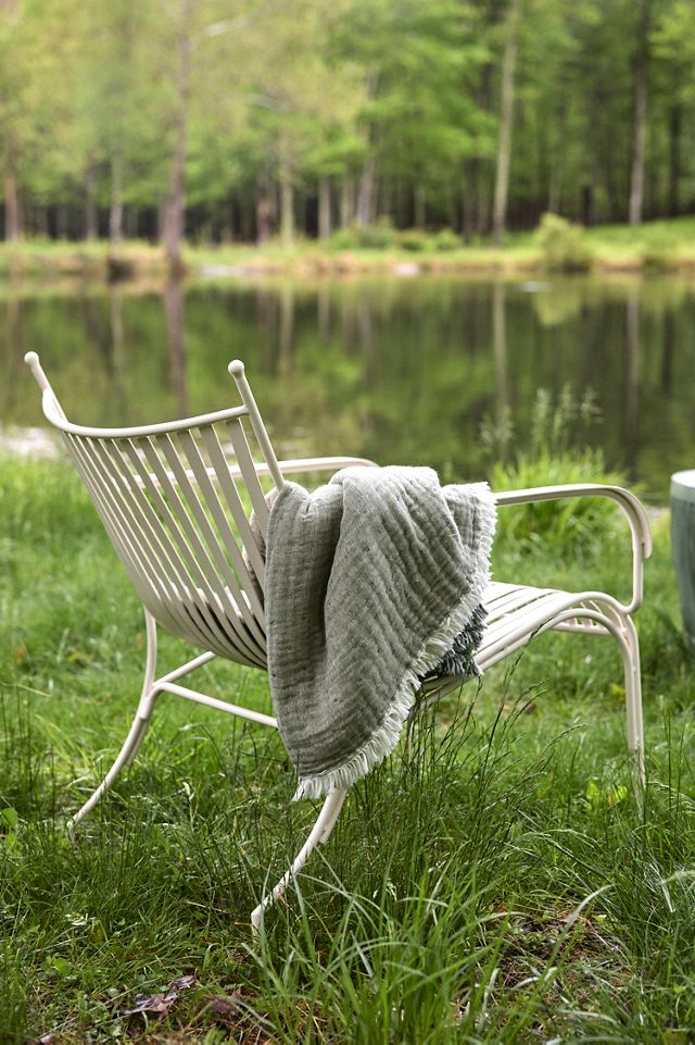 Gauzy Reversible Throw #1