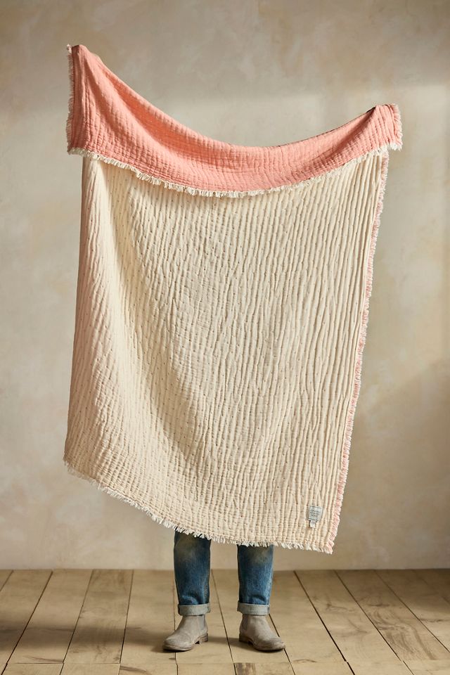 Gauzy Reversible Throw #1