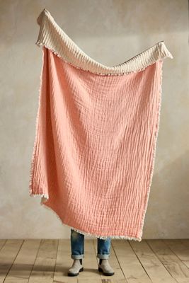 Gauzy Reversible Throw