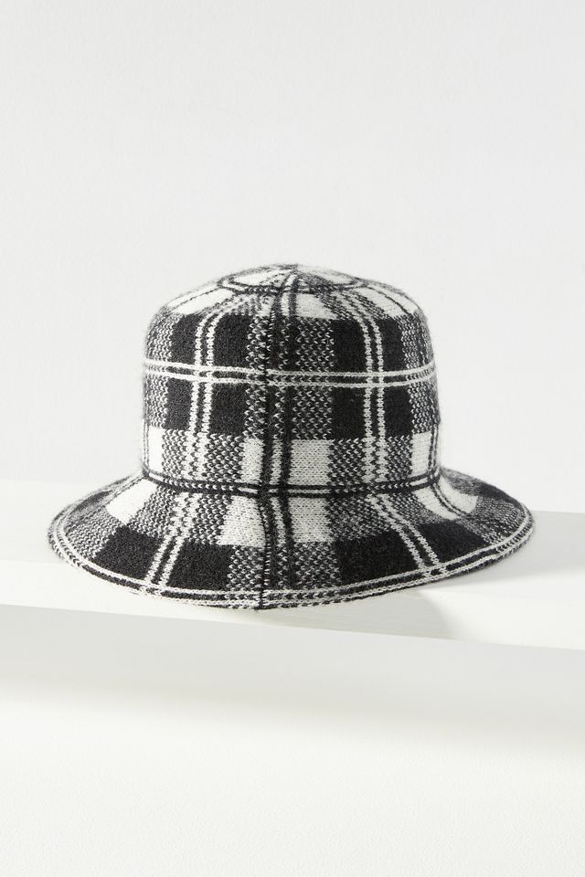 NWT Anthropologie Monrow Plaid Bucket Hat Plaid Bucket Hat | Anthropologie main image 4
