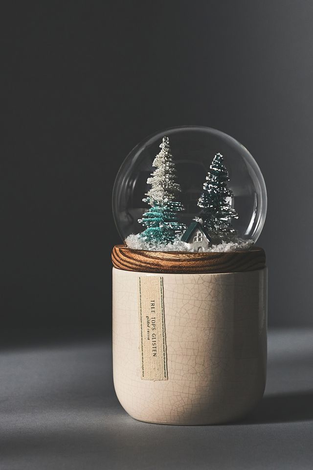 Snowglobe Candle #3