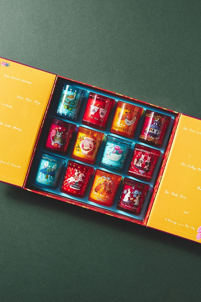 Emily Maude Twelve Days of Christmas Candle Gift Set #1