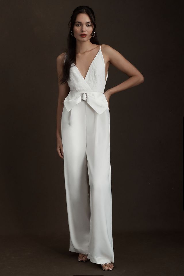 Cloud Gauze Twist Halter Flowy Jumpsuit – Vanhorn Home