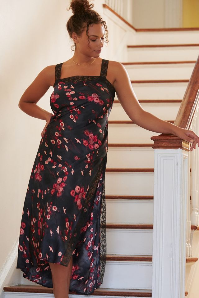 By Anthropologie Lace Maxi Night Dress #4