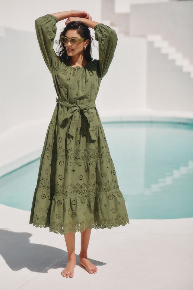 Roller Rabbit Astra Eyelet Milou Dress | Anthropologie