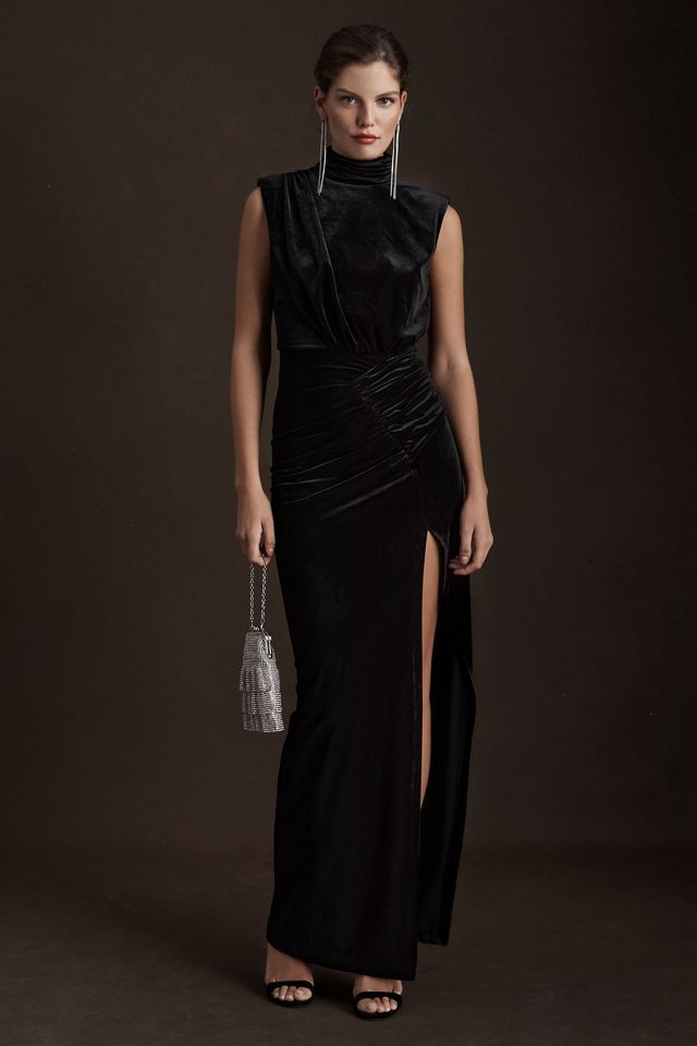 Ronny Kobo Billie Velvet Dress | Anthropologie