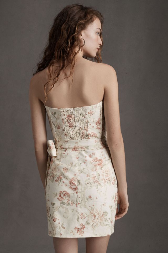 v. chapman nasturtium micro-mini dress V Chapman Nasturtium Mini Dress White- Size 0