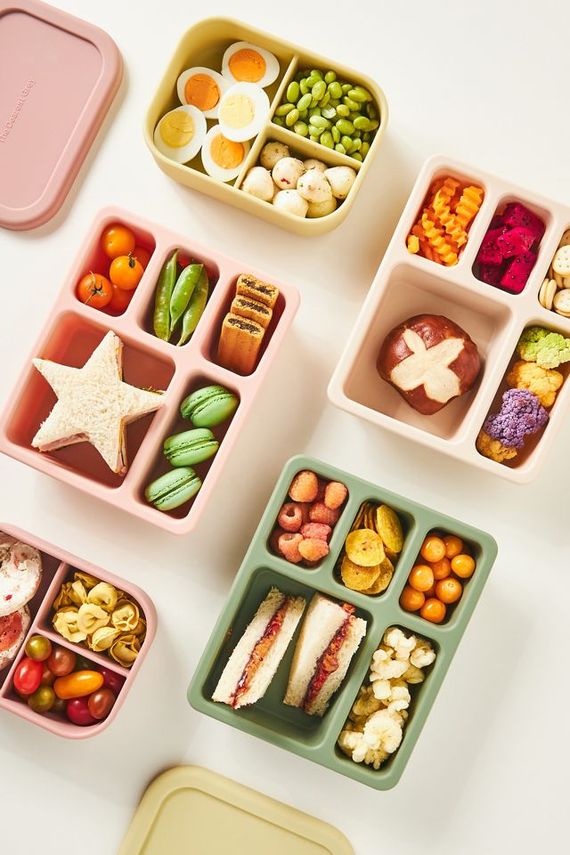 The Dearest Grey Silicone Bento Box